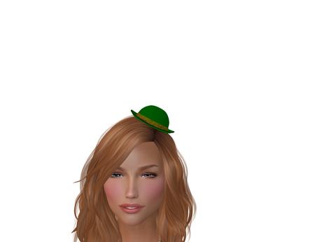 Second Life Marketplace - EC ST. Paddy's Bowler Hat